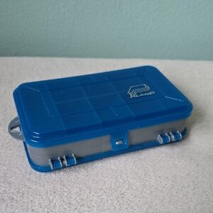 Plano Mini Tackle Box or Crafts/Jewelry Organizer, 2-sided, Gray/Blue 🩶💙